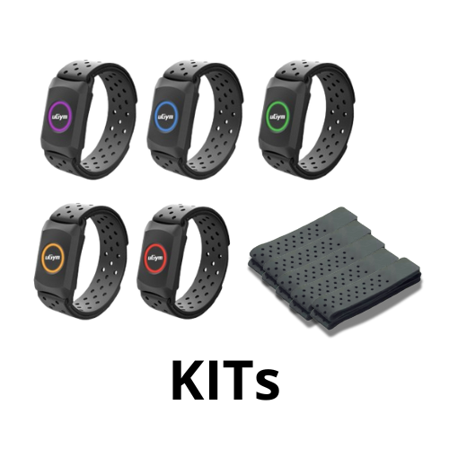 Kits de UCS 838 ANT+ & BLE Pulseira de Frequência Cardíaca com Pulseiras adicionais